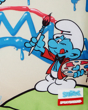 SPRAYGROUND 910B7014NSZ-1 SMURFS ART PARTY Backpack
