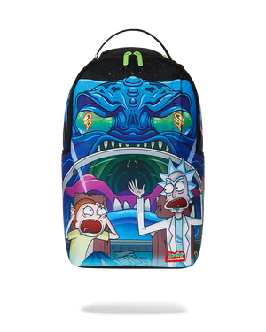 SPRAYGROUND 910B7804NSZ-1 RICK AND MORTY GALACTIC GETAWAY Backpack Designers Closet