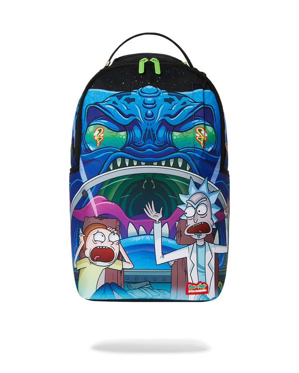 SPRAYGROUND 910B7804NSZ-1 RICK AND MORTY GALACTIC GETAWAY Backpack Designers Closet