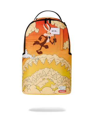 SPRAYGROUND 910B7294NSZ-1 LOONEY TUNES COYOTE SMOKE DROP DLXR Backpack Designers Closet
