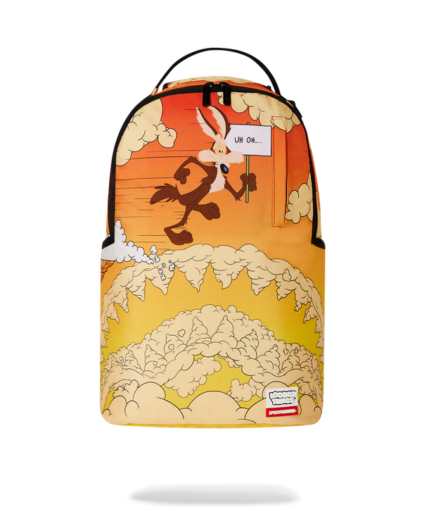 SPRAYGROUND 910B7294NSZ-1 LOONEY TUNES COYOTE SMOKE DROP DLXR Backpack Designers Closet