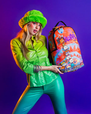 SPRAYGROUND 910B7392NSZ-1 RUGRATS PAINT SITUATION DLXR Backpack