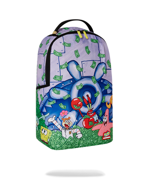 SPRAYGROUND 910B7298NSZ-1 SPONGEBOB CREW MONEY BATH DLXR Backpack
