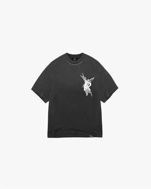 REPRESENT MLM4650-230 ARCHANGEL TEE BLK / S Designers Closet