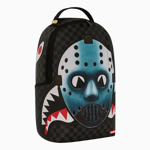 SPRAYGROUND 910B6779NSZ-1 Hockey Mask Shark Mouth Backpack Designers Closet