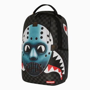 SPRAYGROUND 910B6779NSZ-1 Hockey Mask Shark Mouth Backpack Designers Closet