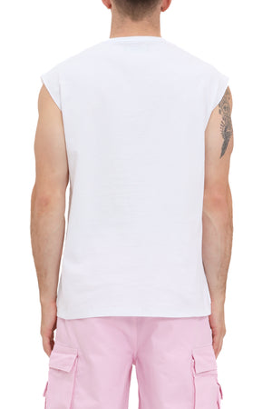 PURPLE BRAND P103-TBWI325 TEXTURED JERSEY Sleeveless