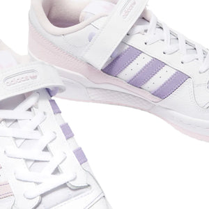 ADIDAS GY5832 Forum Low White & Almost Pink & Light Purple  Designers Closet