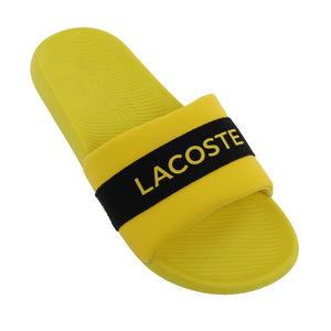 LACOSTE 41CMA0007 Croco Slide  Designers Closet