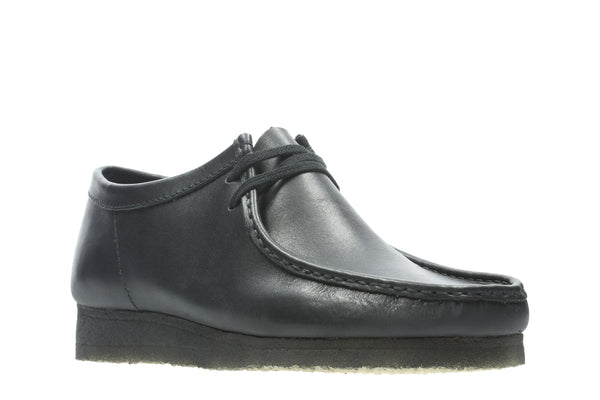 Clarks Originals Wallabee | Black Leather | 26155514-BLK