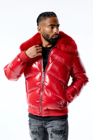 JORDAN CRAIG 91582 Solid Color Puffer Jacket  Designers Closet