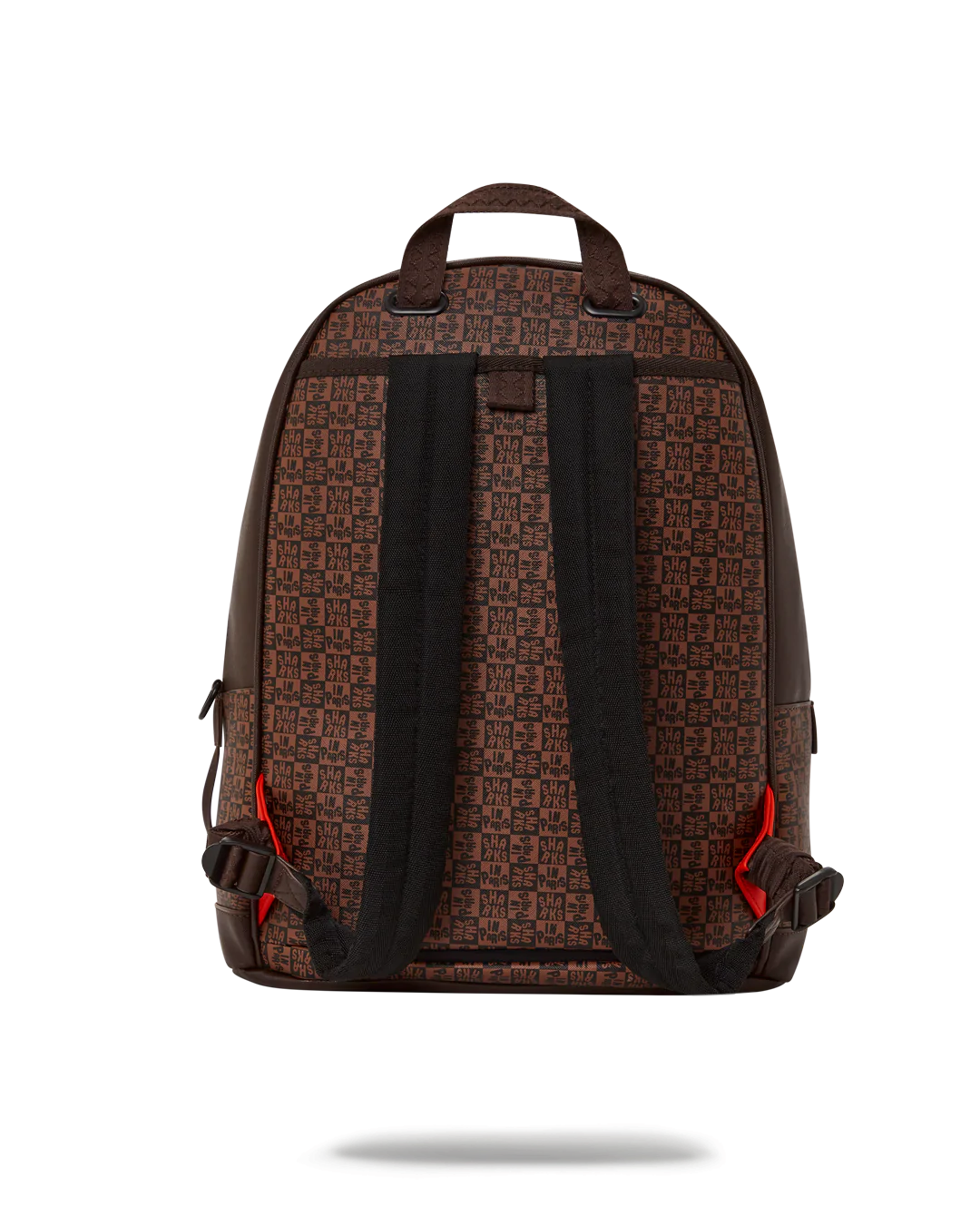 Shark In Paris Faux Leather Backpack