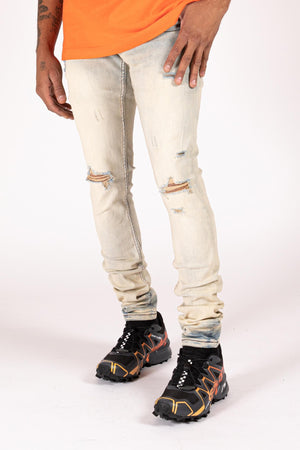 SERENEDE CHALK-1 "Chalk" Jeans  Designers Closet