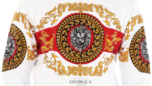GEORGE V GV2322 GEORGE V CREWNECK - Lion  Designers Closet