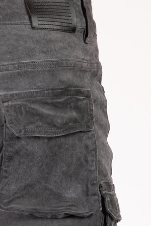 SERENEDE IRON-1 "Iron" Cargo Jeans  Designers Closet