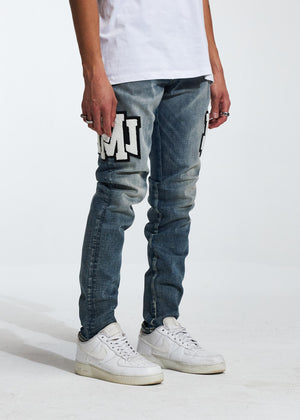 LIFTED ANCHORS LAFL22-8 "ACADEMY" Denim  Designers Closet