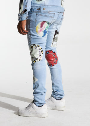 LIFTED ANCHORS LASP20-18 Leo Denim  Designers Closet