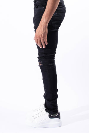 SERENADE MDBLKJ-5 "Midnight Black" Jeans MDBLK  Designers Closet