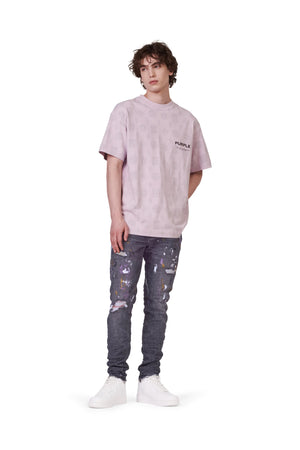 PURPLE BRAND P001-AVBD322 P001 Low Rise Skinny Jean Aged Vintage Black Destro  Designers Closet