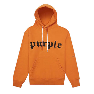 PURPLE BRAND P410-FMBA422 French Terry Hoody Gothic Arch Marmalade  Designers Closet