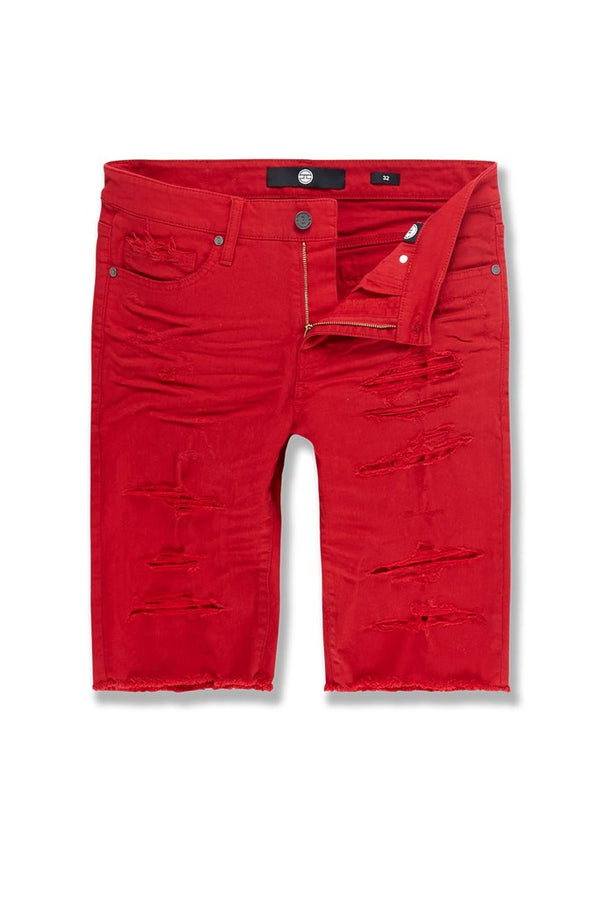 JORDAN CRAIG J3166S Wildwood Twill Shorts RED / 30 Designers Closet