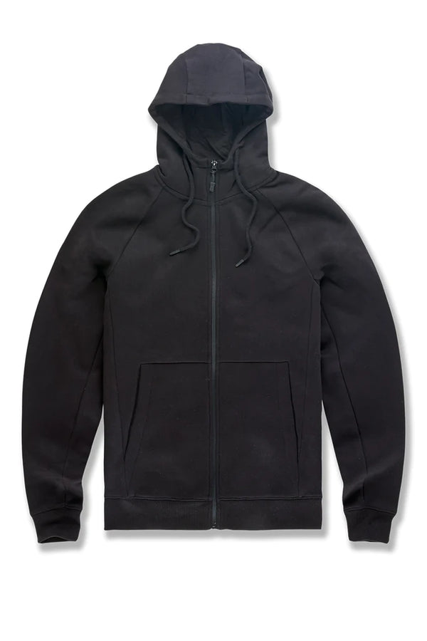 JORDAN CRAIG 8720H_2 Fleece Zip Up Hoodie BLACK / S Designers Closet