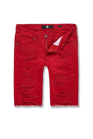 JORDAN CRAIG J3164SA Belmar Twill Shorts RED / 30 Designers Closet