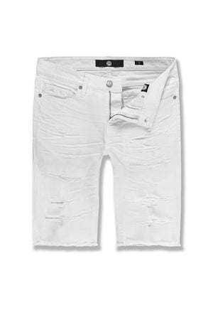 JORDAN CRAIG J3166S Wildwood Twill Shorts WHIT / 30 Designers Closet