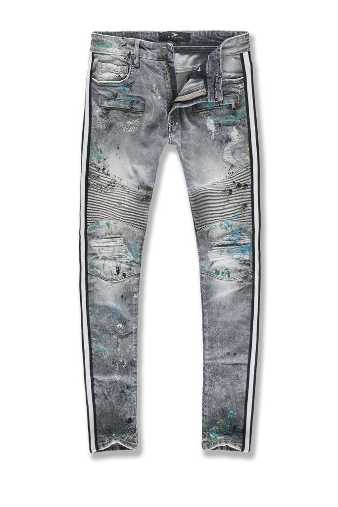 JORDAN CRAIG JM3429 Sean - Renegade Moto Denim SERPENT / 28X30 Designers Closet