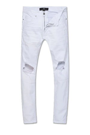 JORDAN CRAIG JR1038A Ross - Angelic Denim WHT / 30 Designers Closet