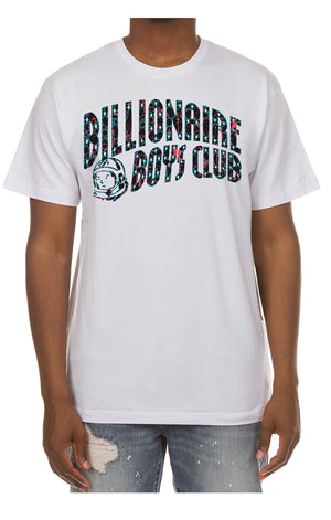 Billionaire Boys Club 821-7201 BB Cracked Arch SS Tee WHT / 3X Designers Closet